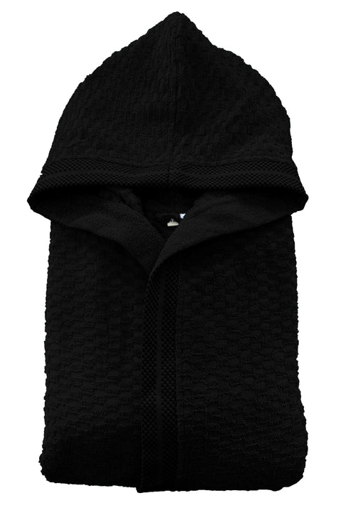 ACCAPPATOIO UNISEX MORBIDA SPUGNA CON CAPPUCCIO - BRICKS